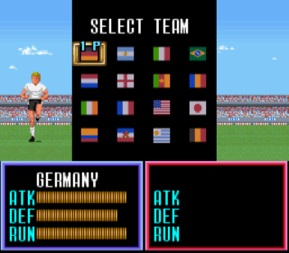 Screenshot Thumbnail / Media File 1 for Super Soccer (Europe)