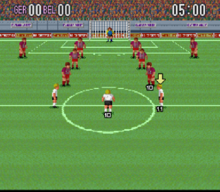 Screenshot Thumbnail / Media File 1 for Super Soccer (Europe)