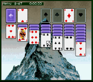 Screenshot Thumbnail / Media File 1 for Super Solitaire (USA) (En,Fr,De,Es,It)
