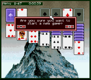 Screenshot Thumbnail / Media File 1 for Super Solitaire (USA) (En,Fr,De,Es,It)