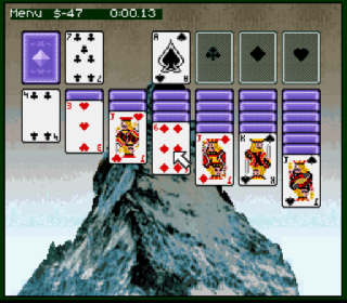 Screenshot Thumbnail / Media File 1 for Super Solitaire (USA) (En,Fr,De,Es,It)