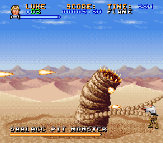 Screenshot Thumbnail / Media File 1 for Super Star Wars (Europe)