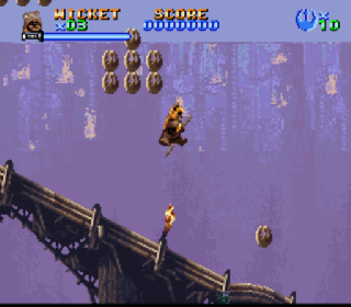 Screenshot Thumbnail / Media File 1 for Super Star Wars - Return of the Jedi (Europe) (Rev A)