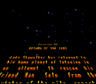 Screenshot Thumbnail / Media File 1 for Super Star Wars - Return of the Jedi (Europe) (Rev A)