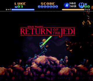 Screenshot Thumbnail / Media File 1 for Super Star Wars - Return of the Jedi (Europe)