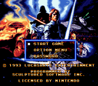 Screenshot Thumbnail / Media File 1 for Super Star Wars - The Empire Strikes Back (Europe) (Beta)
