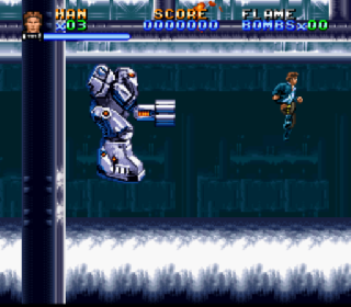 Screenshot Thumbnail / Media File 1 for Super Star Wars - The Empire Strikes Back (Europe) (Beta)