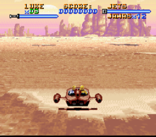 Screenshot Thumbnail / Media File 1 for Super Star Wars (USA) (Beta)