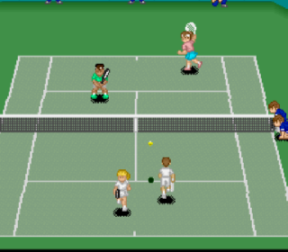 Screenshot Thumbnail / Media File 1 for Super Tennis (Europe) (Rev A)