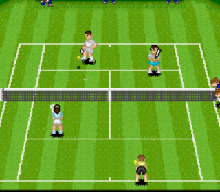 Screenshot Thumbnail / Media File 1 for Super Tennis (Europe) (Rev A)