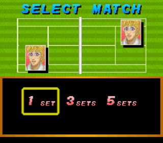 Screenshot Thumbnail / Media File 1 for Super Tennis (USA)