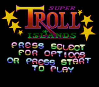 Screenshot Thumbnail / Media File 1 for Super Troll Islands (USA) (Beta)