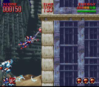 Screenshot Thumbnail / Media File 1 for Super Turrican 2 (USA) (Beta2)