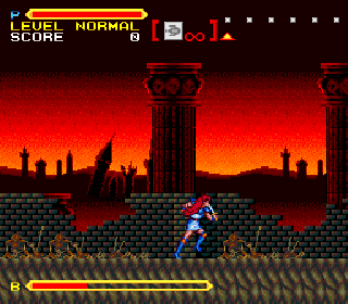 Screenshot Thumbnail / Media File 1 for Super Valis - Akaki Tsuki no Otome (Japan)