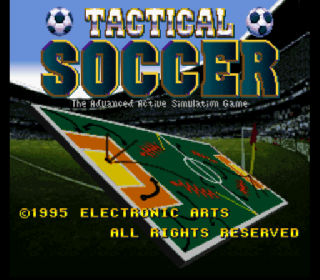 Screenshot Thumbnail / Media File 1 for Tactical Soccer (Japan) (Beta)