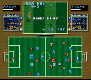 Screenshot Thumbnail / Media File 1 for Tactical Soccer (Japan) (Beta)