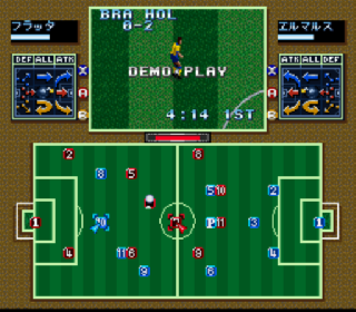 Screenshot Thumbnail / Media File 1 for Tactical Soccer (Japan)