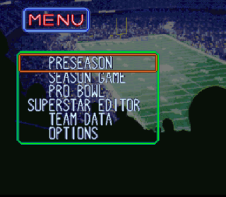 Screenshot Thumbnail / Media File 1 for Tecmo Super Bowl III - Final Edition (Japan)