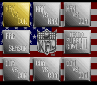 Screenshot Thumbnail / Media File 1 for Tecmo Super Bowl II - Special Edition (Japan)