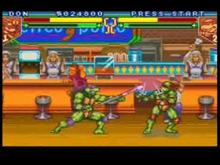 Screenshot Thumbnail / Media File 1 for Teenage Mutant Ninja Turtles IV - Turtles in Time (Australia)