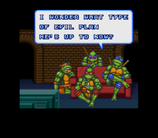 Screenshot Thumbnail / Media File 1 for Teenage Mutant Ninja Turtles - Tournament Fighters (Australia)