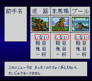 Screenshot Thumbnail / Media File 1 for Thoroughbred Breeder (Japan)