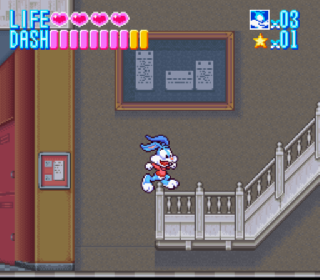 Screenshot Thumbnail / Media File 1 for Tiny Toon Adventures (Japan) (Rev A)