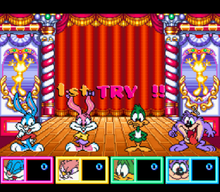 Screenshot Thumbnail / Media File 1 for Tiny Toon Adventures - Wild & Wacky Sports (Europe) (Beta)