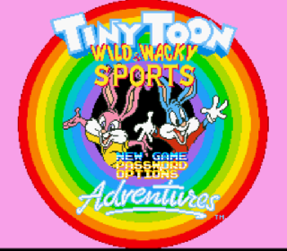 Screenshot Thumbnail / Media File 1 for Tiny Toon Adventures - Wild & Wacky Sports (Europe) (Rev A)