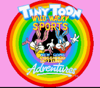 Screenshot Thumbnail / Media File 1 for Tiny Toon Adventures - Wild & Wacky Sports (Europe)