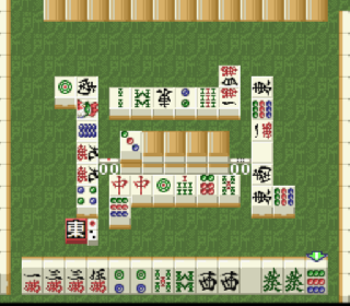 Screenshot Thumbnail / Media File 1 for Tokoro's Mahjong (Japan)