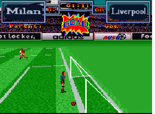 Screenshot Thumbnail / Media File 1 for Tony Meola's Sidekicks Soccer (USA)