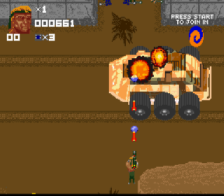 Screenshot Thumbnail / Media File 1 for Total Carnage (USA) (Beta1)