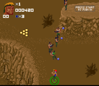 Screenshot Thumbnail / Media File 1 for Total Carnage (USA) (Beta2)