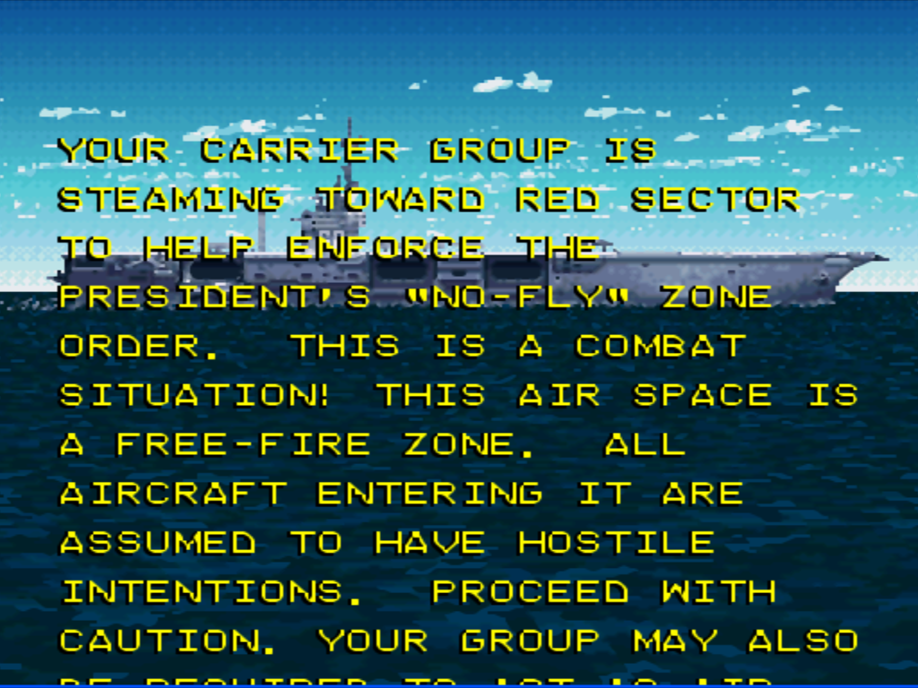 turn and burn no fly zone - super nintendo snes - raro - Retro Games