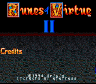 Screenshot Thumbnail / Media File 1 for Ultima - Runes of Virtue II (USA) (Beta) (1993-07-30)