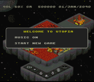 Screenshot Thumbnail / Media File 1 for Utopia - The Creation of a Nation (USA) (Beta)