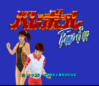 Screenshot Thumbnail / Media File 1 for Volleyball Twin (Japan)