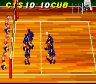 Screenshot Thumbnail / Media File 1 for Volleyball Twin (Japan)