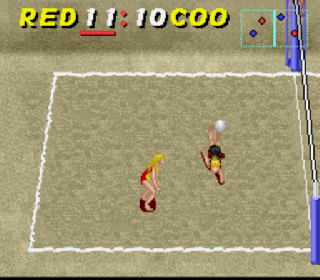 Screenshot Thumbnail / Media File 1 for Volleyball Twin (Japan)