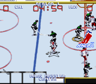 Screenshot Thumbnail / Media File 1 for Wayne Gretzky and the NHLPA All-Stars (USA) (Beta)