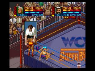 Screenshot Thumbnail / Media File 1 for WCW Super Brawl Wrestling (USA)
