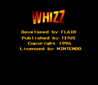 Screenshot Thumbnail / Media File 1 for Whizz (USA)