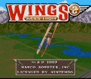 Screenshot Thumbnail / Media File 1 for Wings 2 - Aces High (USA) (Beta)