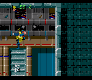 Screenshot Thumbnail / Media File 1 for Wolverine - Adamantium Rage (Europe)