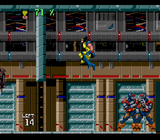 Screenshot Thumbnail / Media File 1 for Wolverine - Adamantium Rage (Europe)