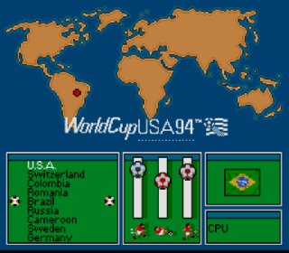 Screenshot Thumbnail / Media File 1 for World Cup USA '94 (Europe) (En,Fr,De,Es,It,Nl,Pt,Sv)