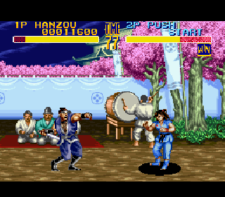 Screenshot Thumbnail / Media File 1 for World Heroes 2 (USA) (Beta)