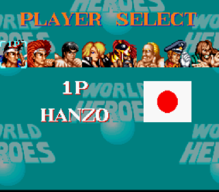 Screenshot Thumbnail / Media File 1 for World Heroes (Europe)