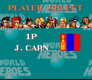 Screenshot Thumbnail / Media File 1 for World Heroes (Europe)